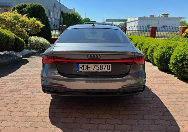 Audi A7 cena 228000 przebieg: 54000, rok produkcji 2020 z Dębica małe 22